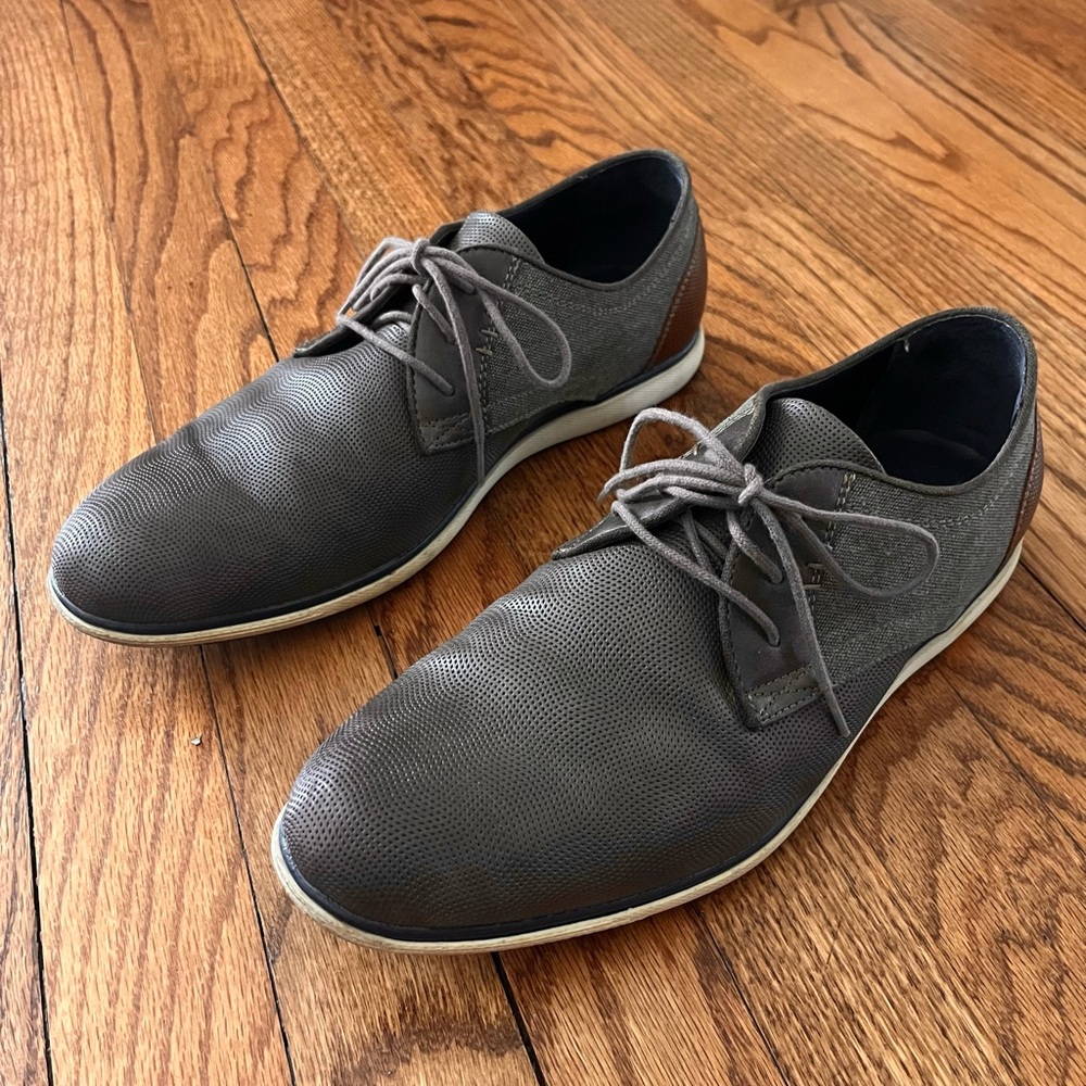 Sonoma Men’s Olive Brown Oxford Shoes, Tyson Vitalize - Men’s Size 9.5